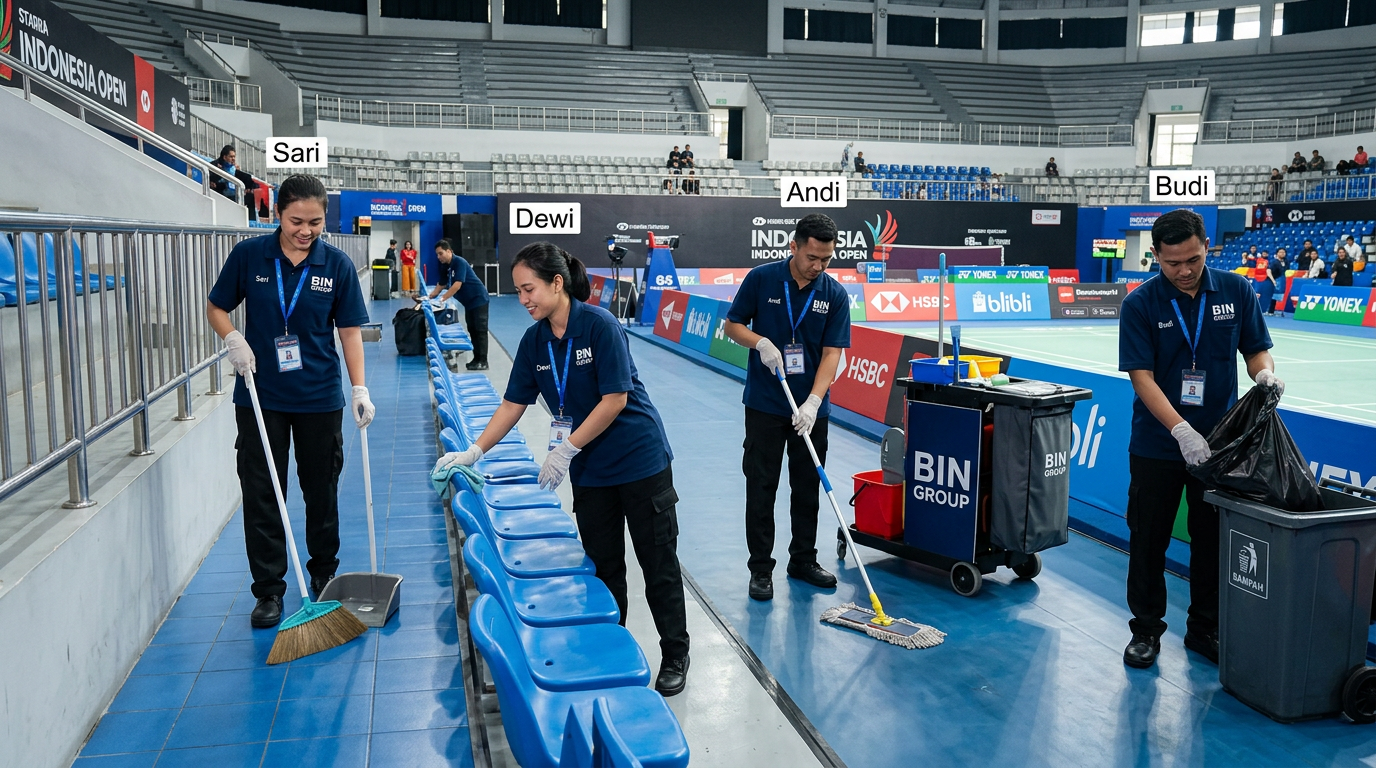 Jasa Cleaning Service Event