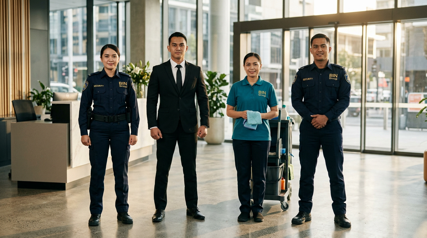 Layanan BIN Security: Security, Bodyguard, hingga Cleaning Service