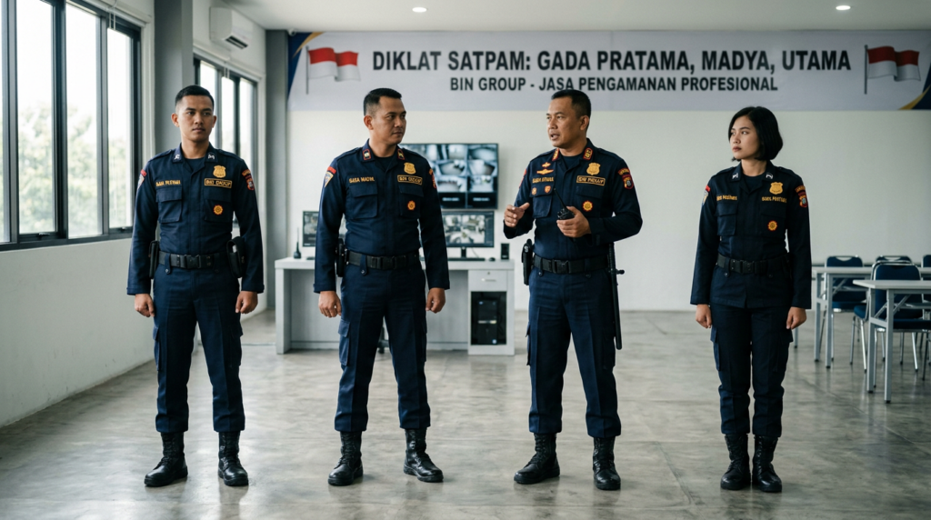 Diklat Satpam: Gada Pratama hingga Gada Utama