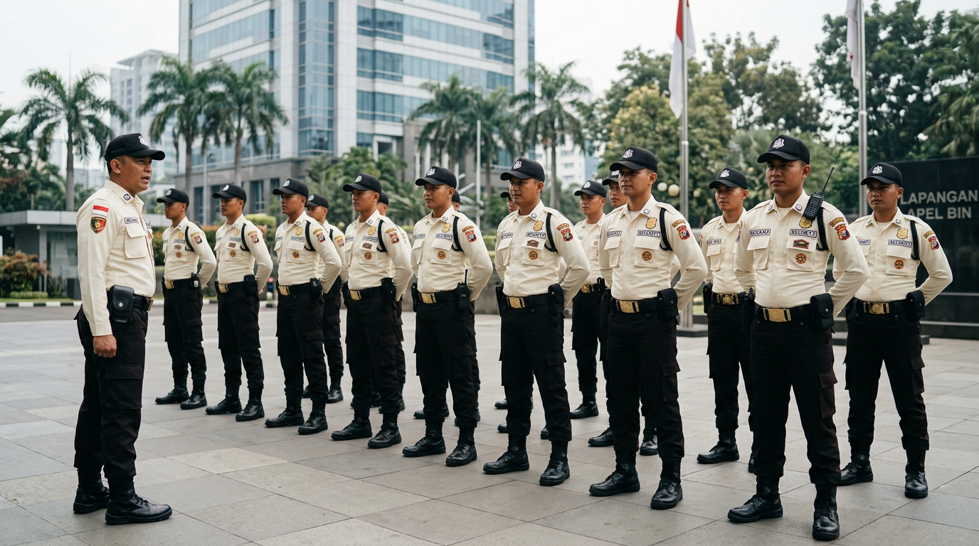 Personel security BIN Group siap ditugaskan di lokasi klien